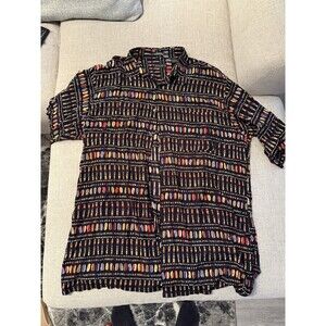Men Riscatto XLT Tall Short Sleeve - Abstract Geometric Mosaic Print multicolor